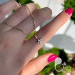 گردنبند فلاور مینیمال💎 زیورآلات بیوتی