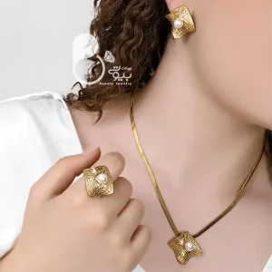 ست کامل طرح طلا 💎فروشگاه زیورآلات بیوتی