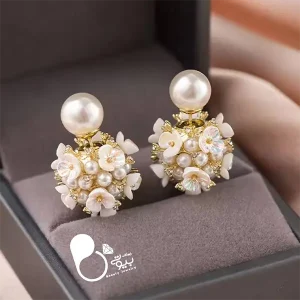 گوشواره لوکاتلی💎زیورآلات بیوتی