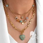 سرویس مارال سبز (سنگ طبیعی)💎 زیورآلات بیوتی