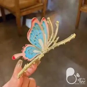 کلیپس پروانه فرانسوی💎فروشگاه زیورآلات بیوتی