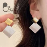 گوشواره هاله با تخفیف 💎فروشگاه زیورآلات بیوتی