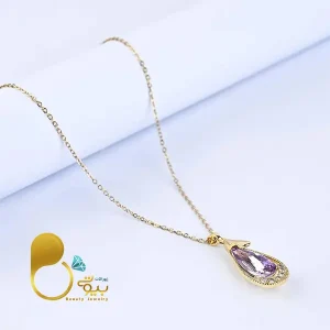 گردنبند پارادایس نگین سوارسکی 💎فروشگاه زیورآلات بیوتی