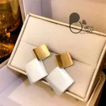 گوشواره هاله با تخفیف 💎فروشگاه زیورآلات بیوتی