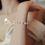 دستبند مروارید کرواتی 💎فروشگاه زیورآلات بیوتی