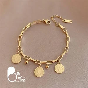 گوشواره سکه ای و دستبند سکه ای 💎فروشگاه زیورآلات بیوتی