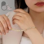 دستبند فیگارو بافت💎فروشگاه زیورآلات بیوتی