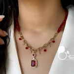 گردنبند شاه گوهر 🍉شب یلدا🍂 💎فروشگاه زیورآلات بیوتی