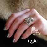 انگشتر فول نگین مرواریدی💎زیورآلات بیوتی
