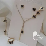 ست کامل پروانه با تخفیف💎زیورآلات بیوتی