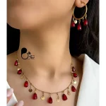 ست انار یلدا 🍉شب یلدا🍂 💎فروشگاه زیورآلات بیوتی