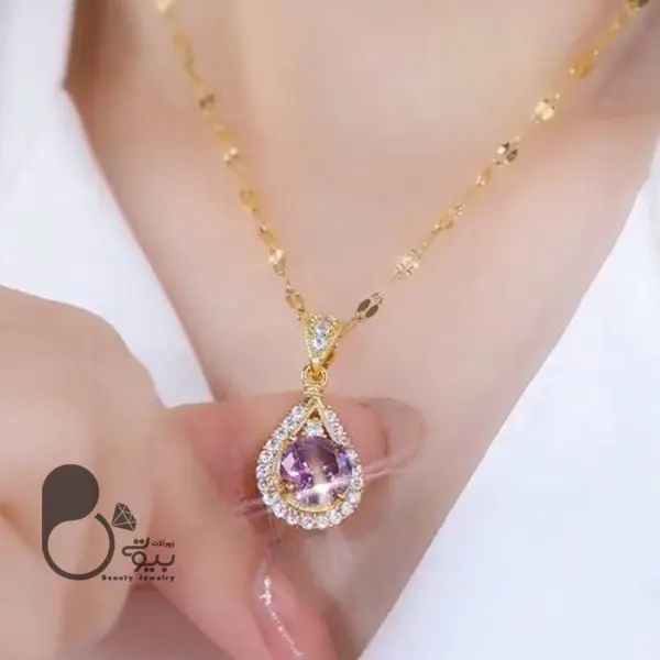 گردنبند عشق آماتیس 💎فروشگاه زیورآلات بیوتی