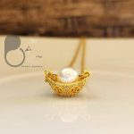 گردنبند سبد مروارید 💎فروشگاه زیورآلات بیوتی