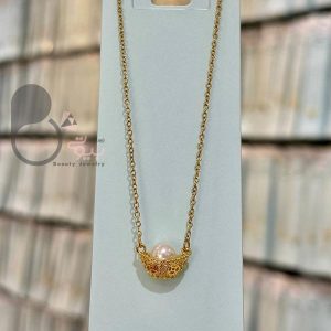 گردنبند سبد مروارید 💎فروشگاه زیورآلات بیوتی