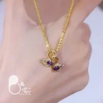 گردنبند قو خاویاری 💎فروشگاه زیورآلات بیوتی