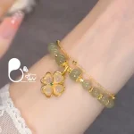 دستبند شبدر عشق دو لاین💎زیورآلات بیوتی