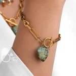 سرویس مارال سبز (سنگ طبیعی)💎 زیورآلات بیوتی