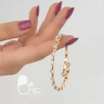 دستبند نگین اتریشی با تخفیف💎زیورآلات بیوتی