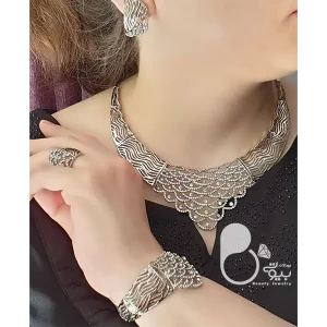 ست طرح جواهر با تخفیف💎زیورآلات بیوتی
