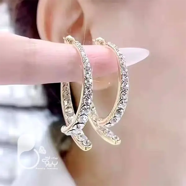 گوشواره نورا💎زیورآلات بیوتی گوشواره نورا💎زیورآلات بیوتی