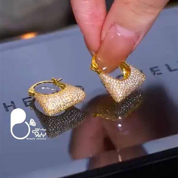 گوشواره نیکا💎فروشگاه زیورآلات بیوتی گوشواره نیکا💎فروشگاه زیورآلات بیوتی