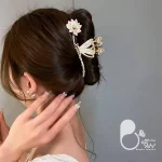 کلیپس لوتوس وارداتی از ترکیه💎فروشگاه زیورآلات بیوتی
