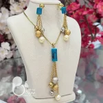 نیم ست گوی شرشره با تخفیف 💎زیورآلات بیوتی