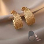 گوشواره اومگا 💎فروشگاه زیورآلات بیوتی