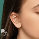 گوشواره کراس💎زیورآلات بیوتی
