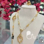 ست کامل بافت شکوه با تخفیف💎فروشگاه زیورآلات بیوتی