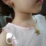 نیم ست دخترانه آدمک با تخفیف💎فروشگاه زیورآلات بیوتی
