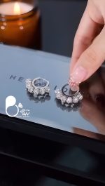 گوشواره آنشرلی زیورآلات بیوتی