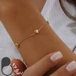دستبند استیل قلبی با تخفیف💎فروشگاه زیورآلات بیوتی