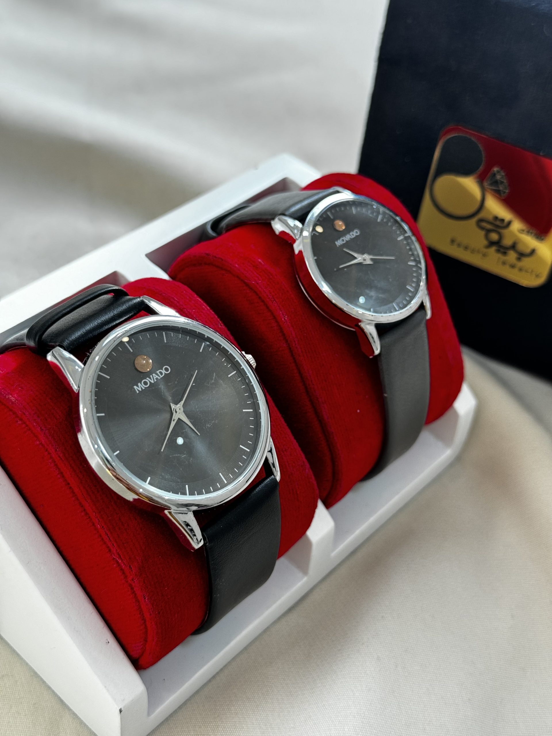 IMG_0295 ست ساعت زنانه مردانه movado حراجی - Image 1