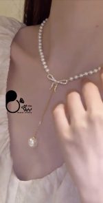 گردنبند مروارید پاپیون - Image 3