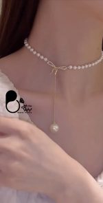 گردنبند مروارید پاپیون - Image 2