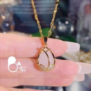 گردنبند قلب یخی