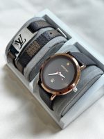 ست ساعت اسپرت با دستبند LV