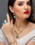 ست فیروزه ای دوبل