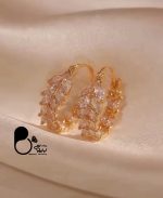 گوشواره گندمی طلا - Image 3