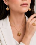 سرویس گل رز نگین‌دار ژوپینگ
