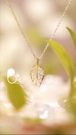 گردنبند برگ جواهری - Image 4