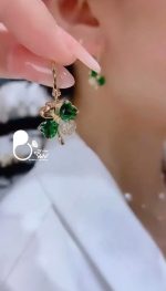 گوشواره شبدر عشق زیورآلات بیوتی
