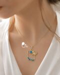 گردنبند ایران فیروزه پروانه