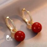 گوشواره مروارید چری ترک - Image 4