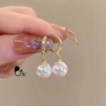 گوشواره مرواریدی حلقه‌ای - Image 3