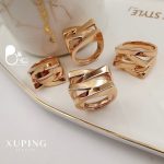 انگشتر برند ژوپینگ درجه یک از مجموعه بیوتی زیورآلات کپی شده از نمونه طلا