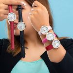 ساعت فانتزی رنگی زیورالات بیوتی