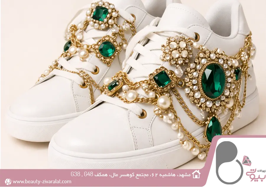 استفاده خلاقانه از زیورآلات قدیمی به عنوان آویز یا دستبند جدید