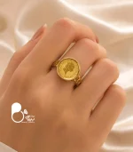 انگشتر زنانه سکه الیزابت